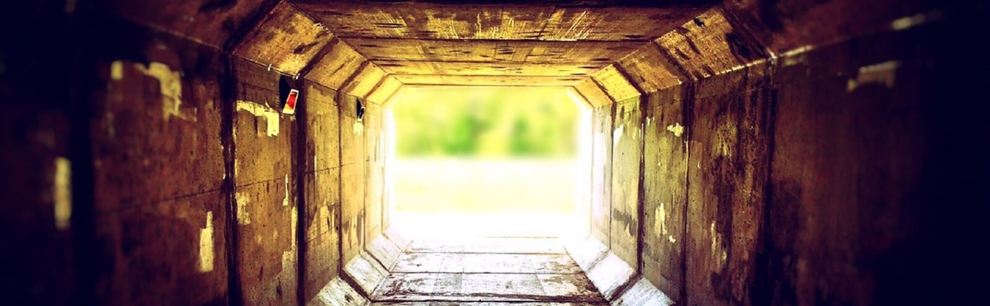 Vierkante tunnel